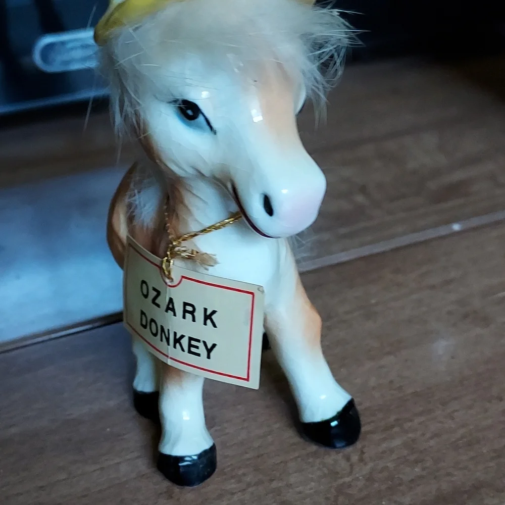 Ceramic donkey - Picture 2 of 3